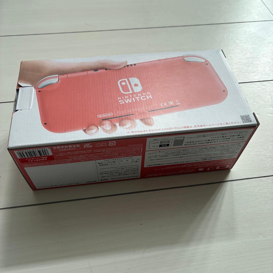 ニンテンドースイッチ コーラル 本体 switch lite 新品未使用