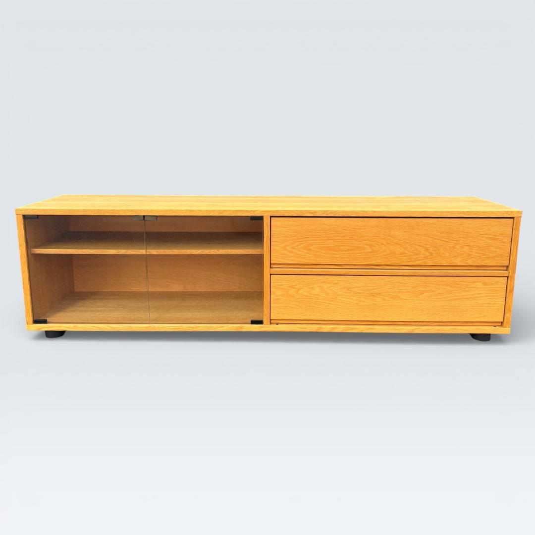 無印良品 オーク材 スタッキングキャビネット テレビボード AVラック