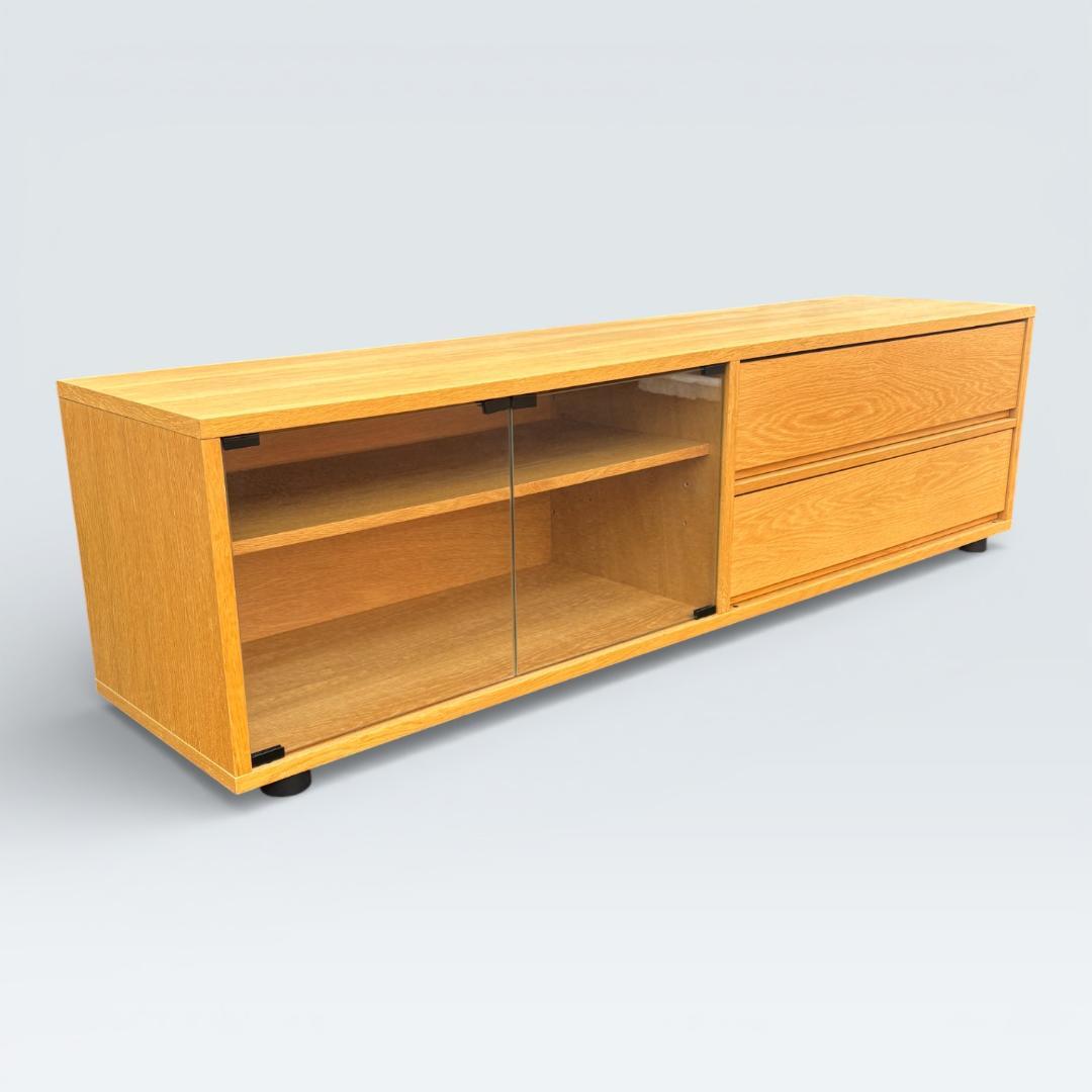 無印良品 オーク材 スタッキングキャビネット テレビボード AVラック