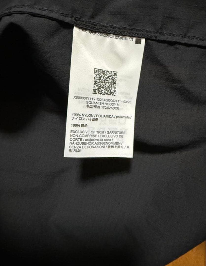 美品 Arc’teryx スコーミッシュフーディ