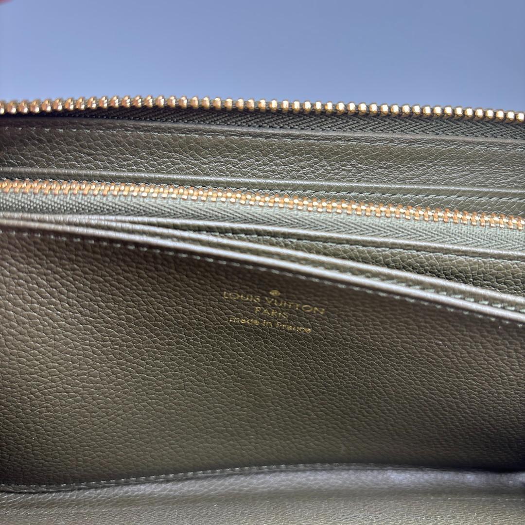 超極美品 ルイヴィトン モノグラム アンプラント ジッピー ウォレット 長財布