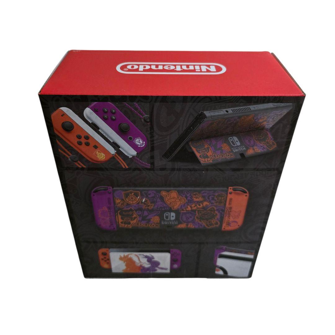 極美品 NintendoSwitch本体 有機ELモデル スカバイ スカーレット