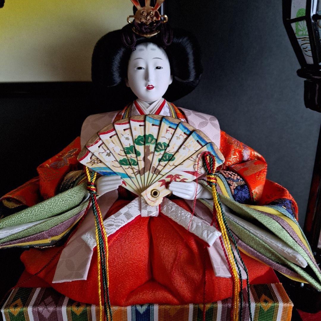 吉徳太光　ケース入り雛人形