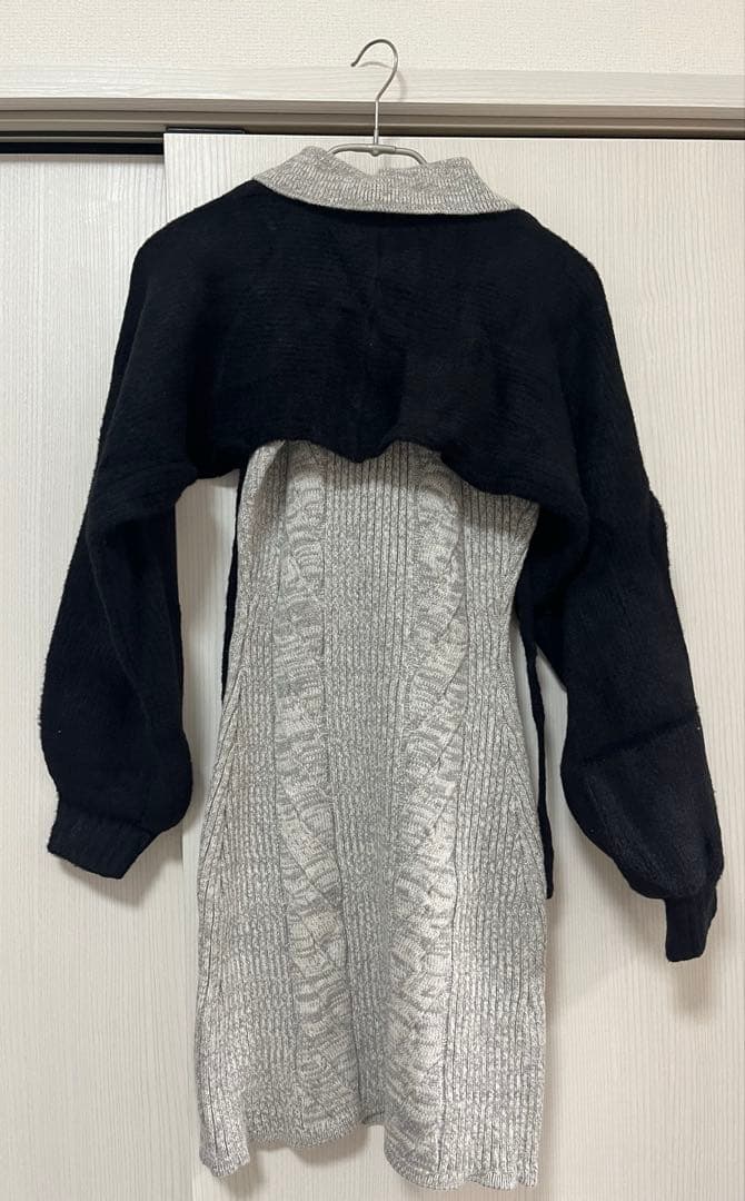 ダーリッチ　Darich　ショートボレロニットミニワンピース