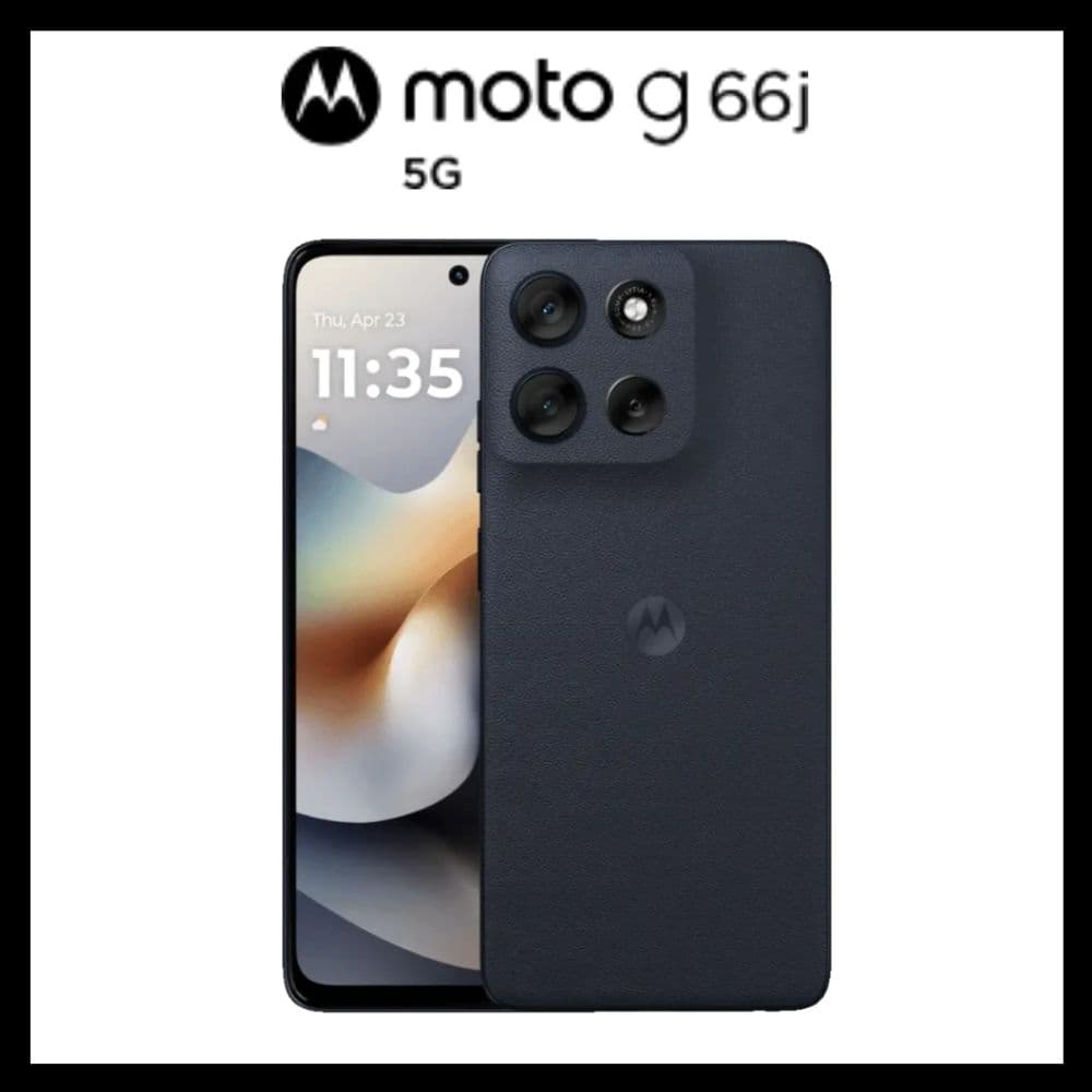 新品 未開封 Motorola moto g66j 5G ブラック 本体 即発送