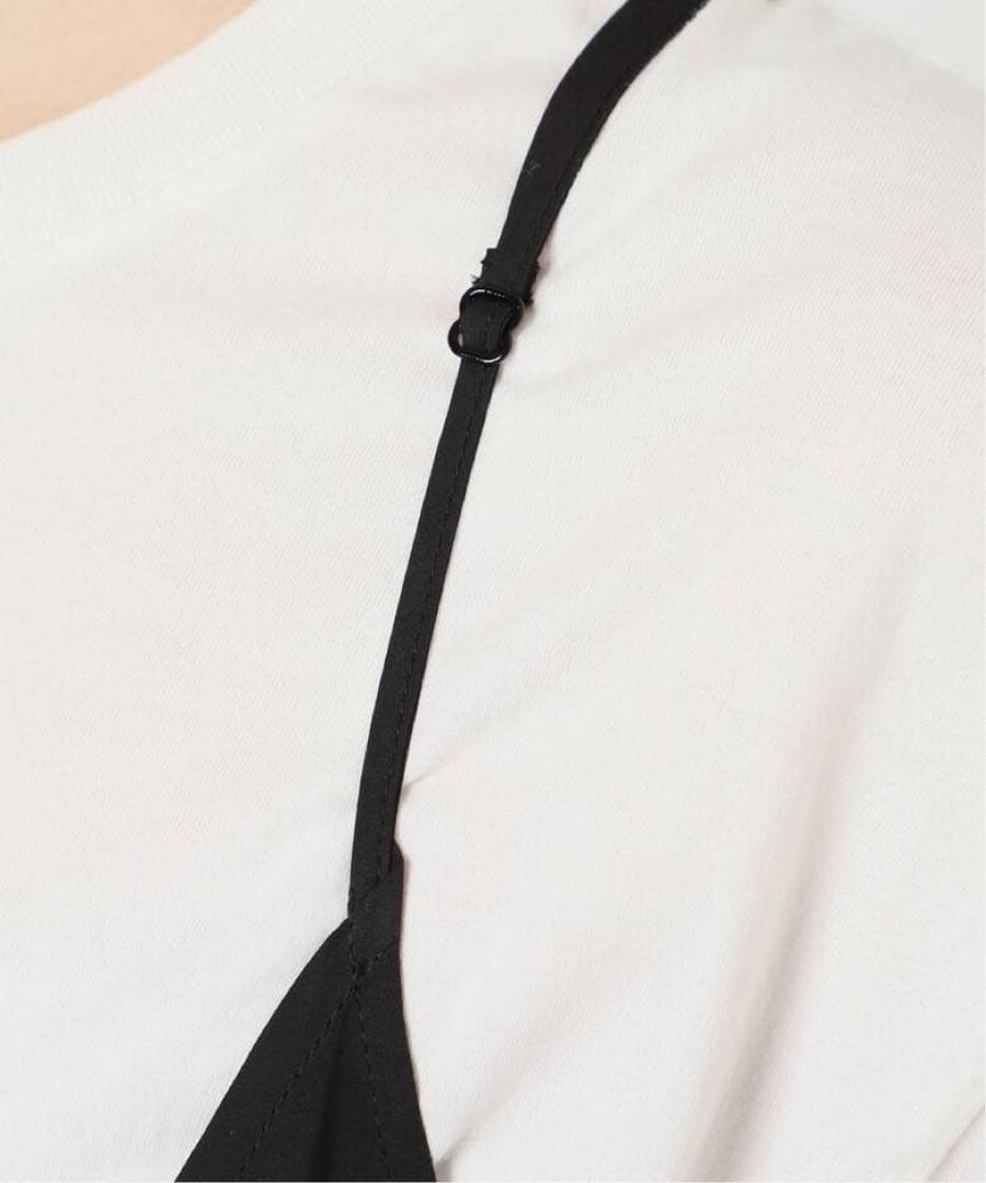 AP STUDIO 今季レースドッキングキャミワンピースNAVY