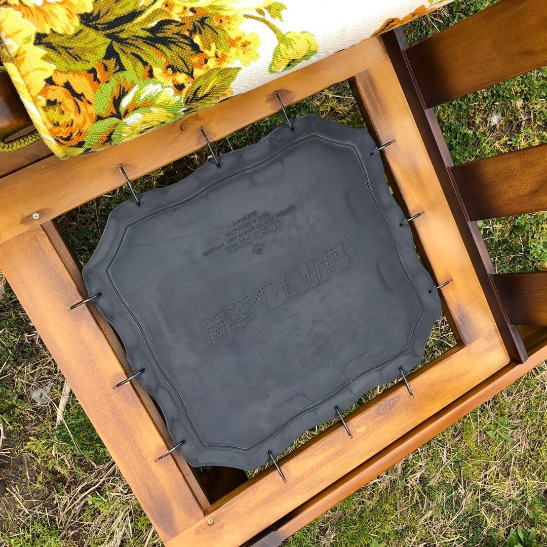 オールドカリモク 希少 3人掛けソファ 美品 カタカナカリモク 右アーム 1脚