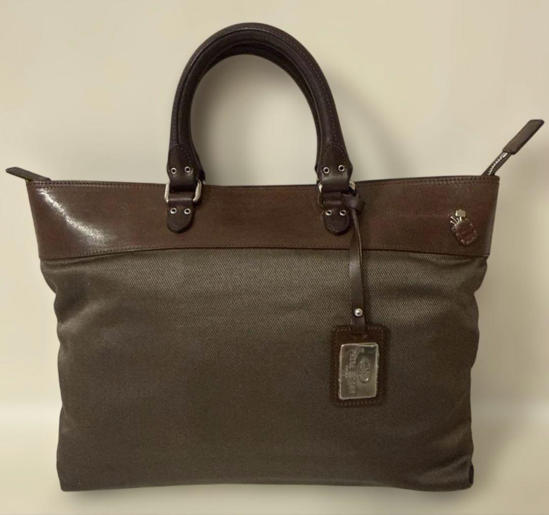 PELLE BORSA ペレボルサ　メンズ　レザー　ビジネス　バッグ　A4収納