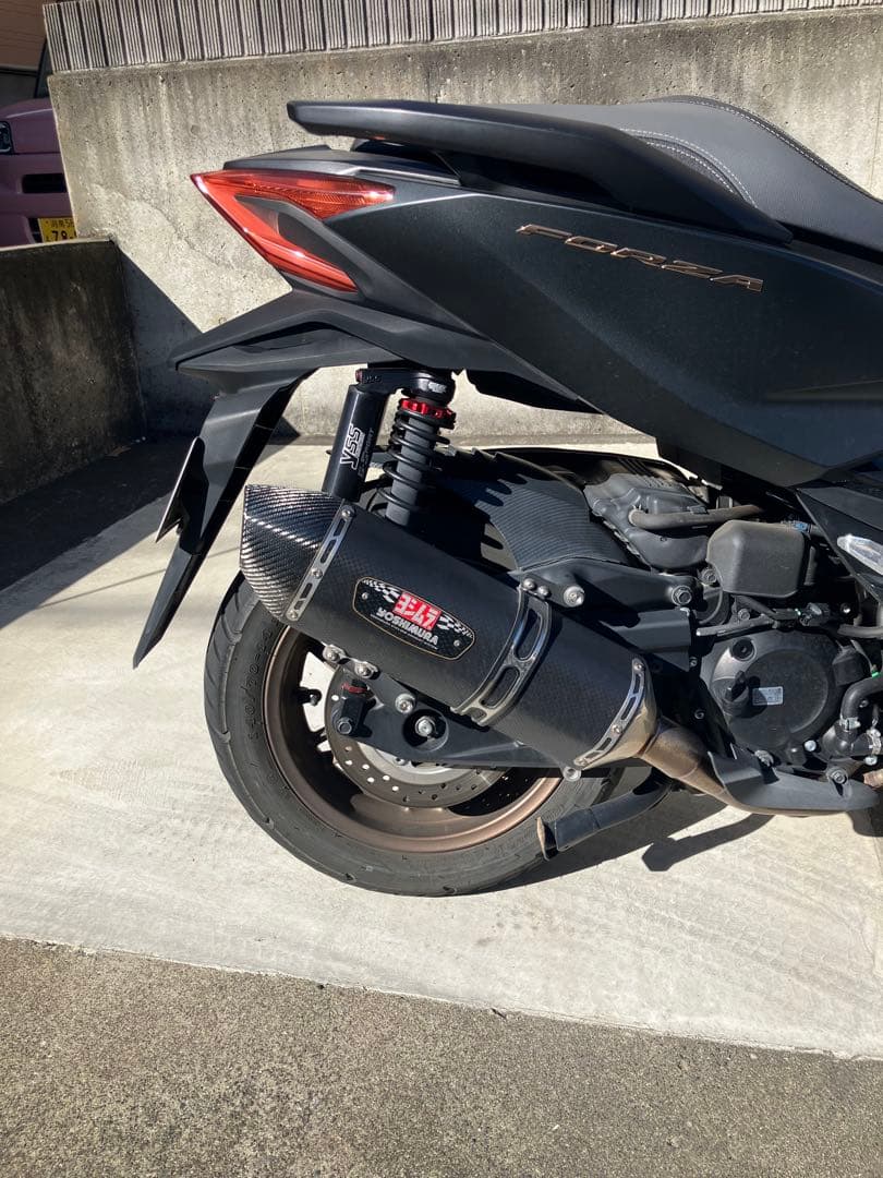 オマル　YSS G-Sport サスペンション 黒/赤　フォルツァ用