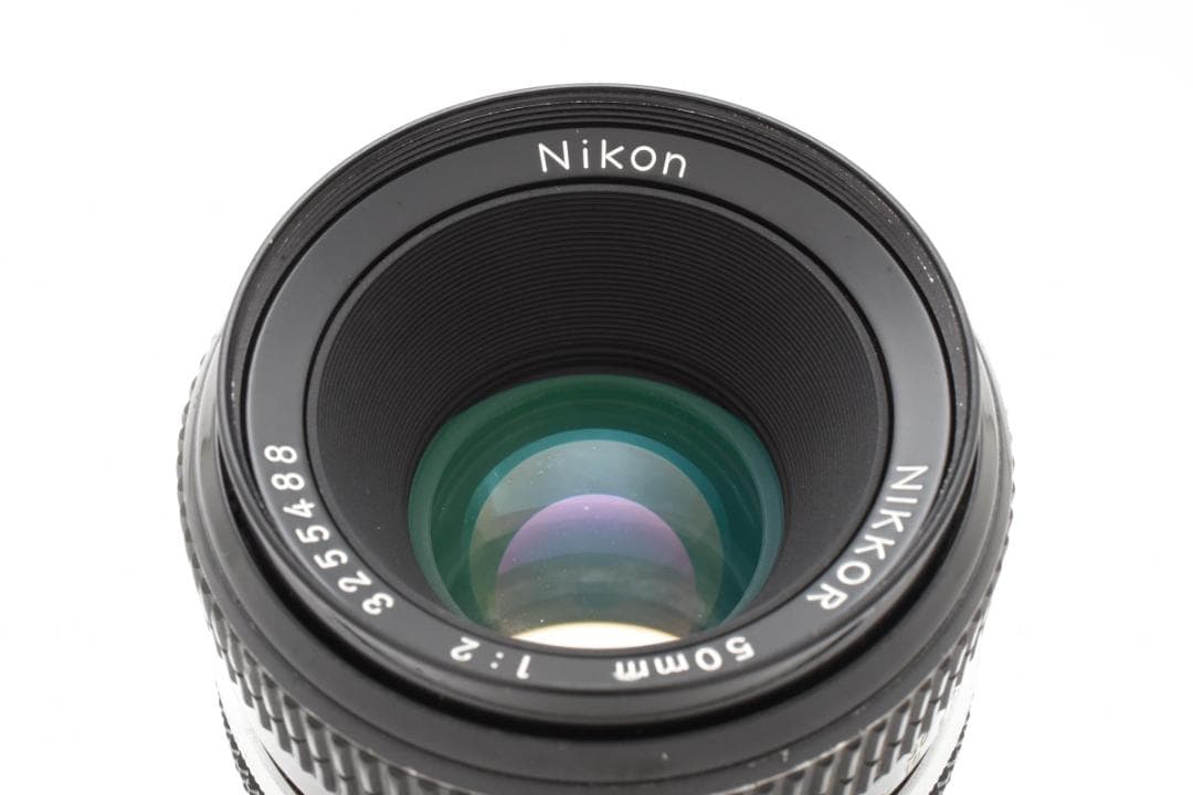 #405■動作品■ Nikon NIKKOR 50mm 1:2 単焦点レンズ