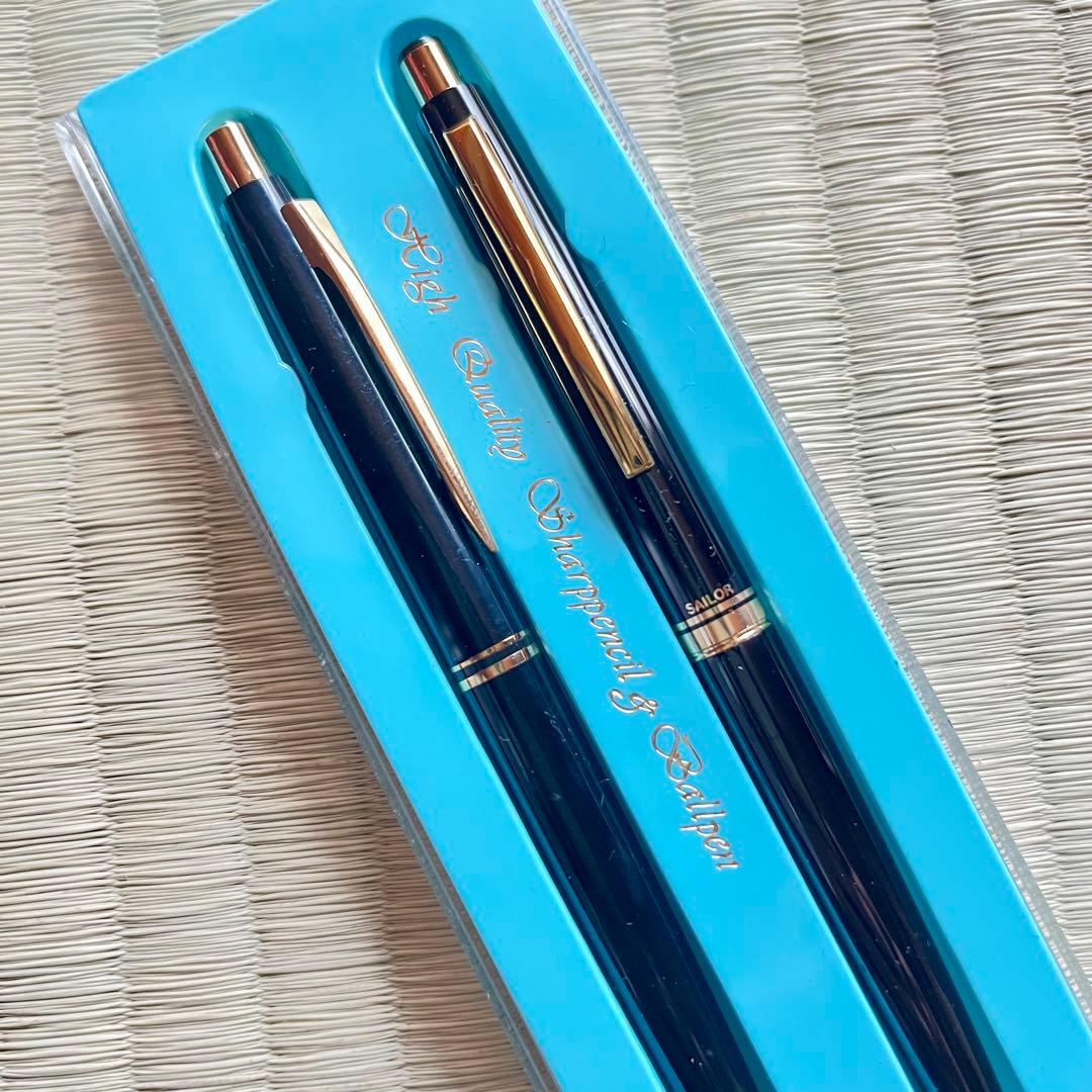 新品未使用>sailor セーラー　昭和アンティーク ボールペンシャーペン箱入り