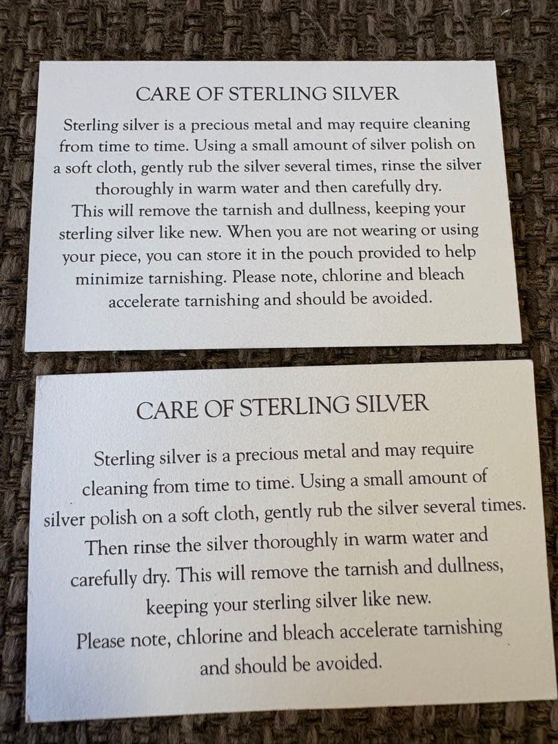 正規品　Tiffanyティファニー　取扱説明書（英語版）40枚セット