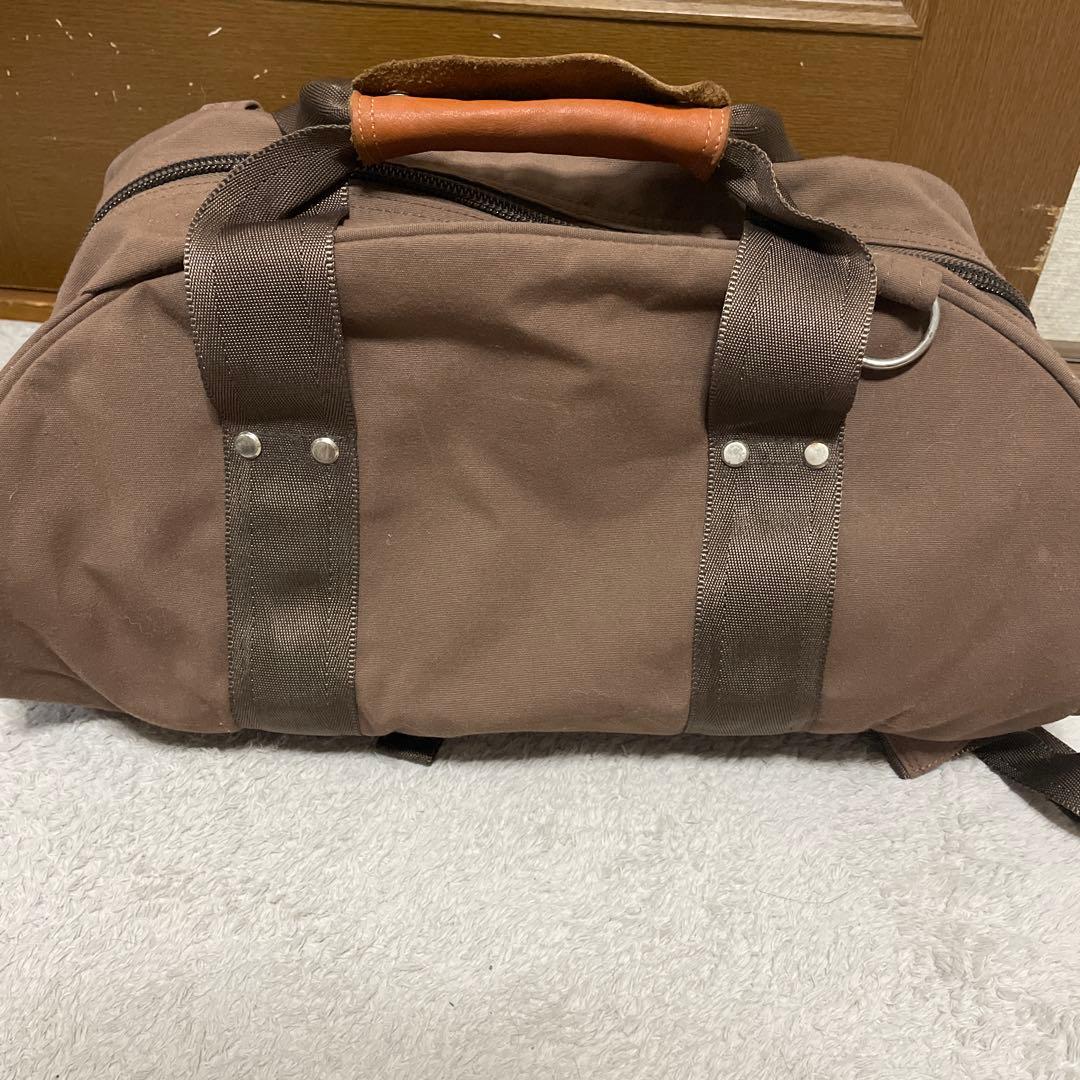 【美品】ノースフェイス パープルレーベル 3way ダッフルバッグ ブラウン