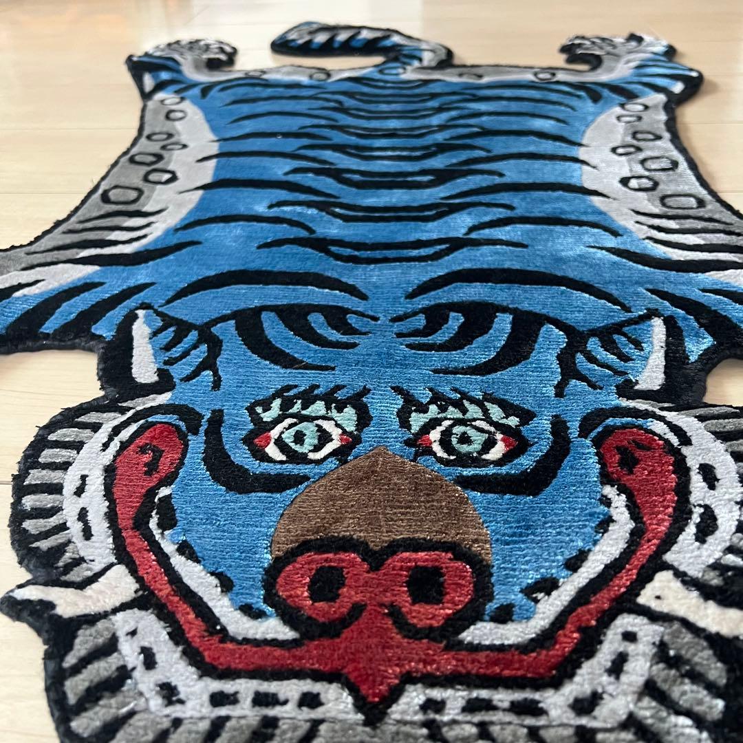 【一点物 本物 】チベタンタイガー シルク100%縦約95cm