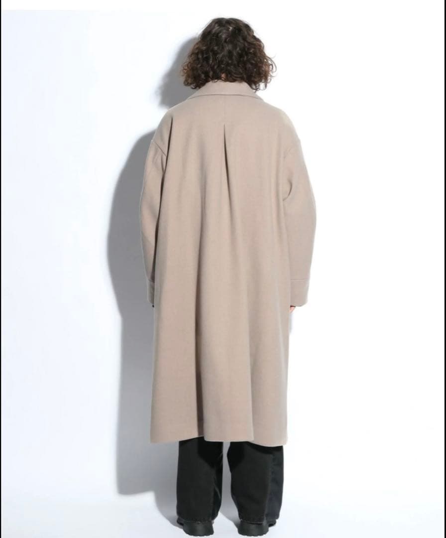 HARE ウーリーテックBIGカラーオーバーコート