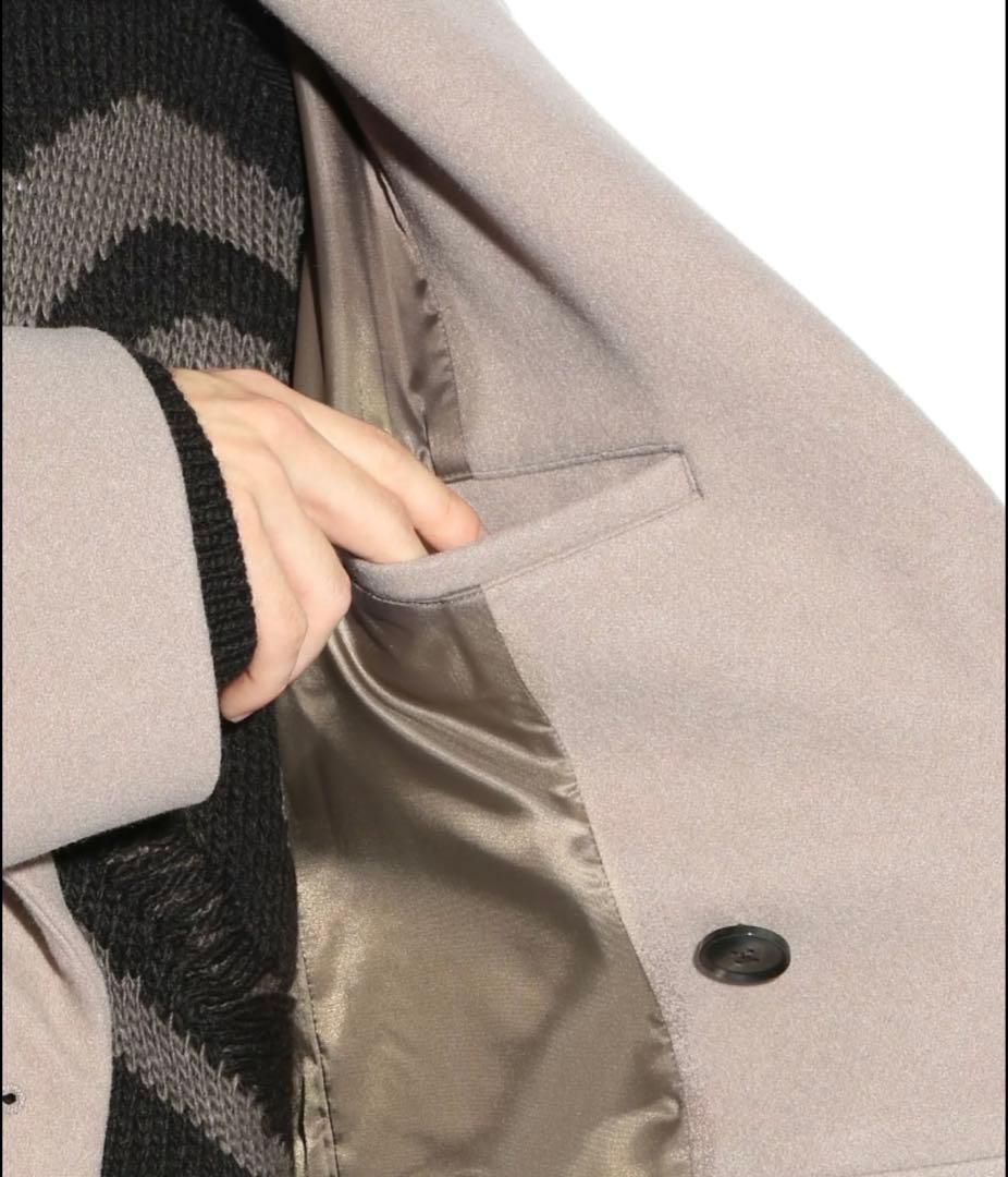 HARE ウーリーテックBIGカラーオーバーコート