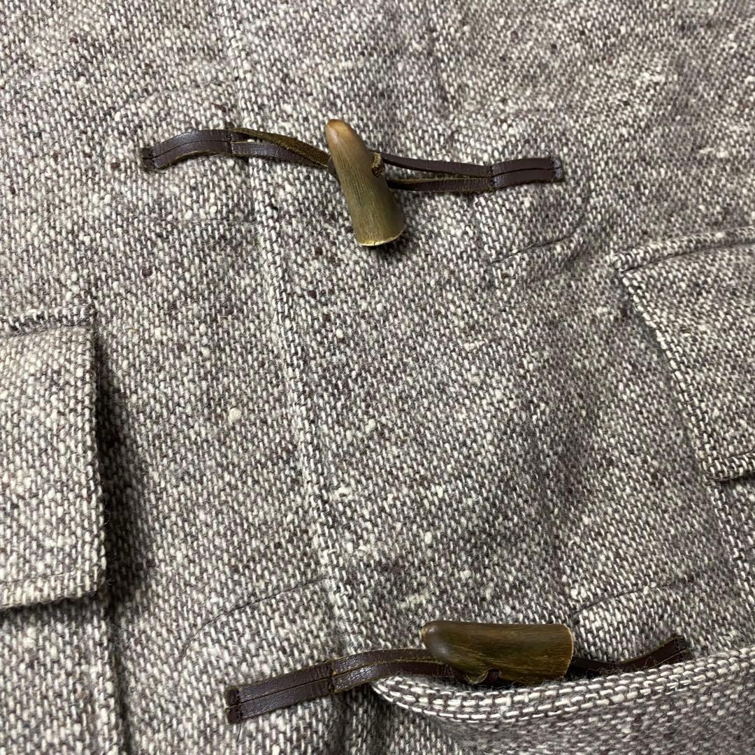 【高級✨】MONTGOMERY ツイード生地 ダッフルコート イングランド製