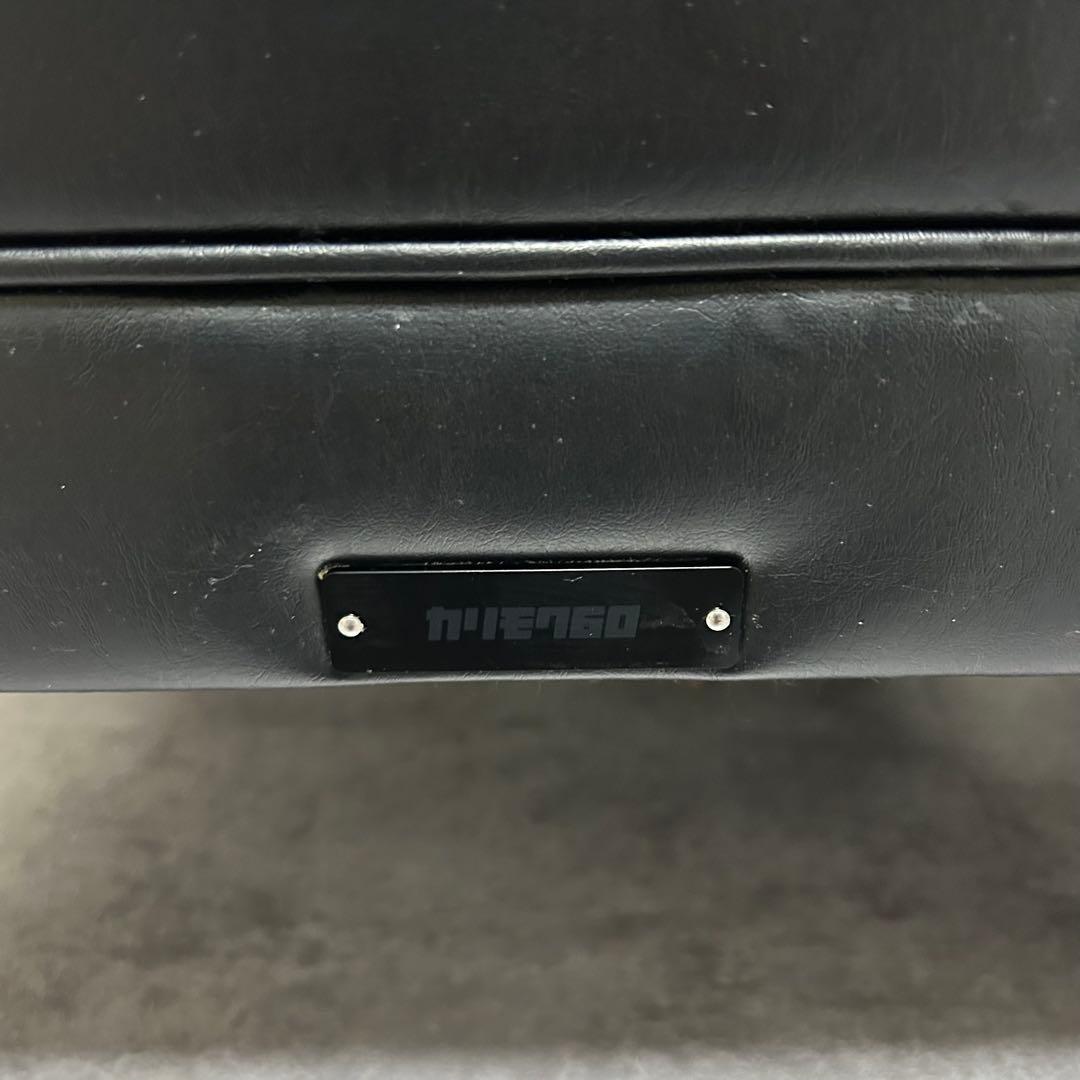 カリモク60 Kチェア2シーター オットマン×2セット ブラック 15万