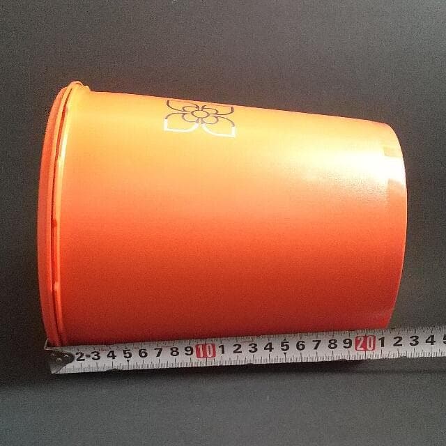 昭和レトロ タッパーウエア オレンジ色３個