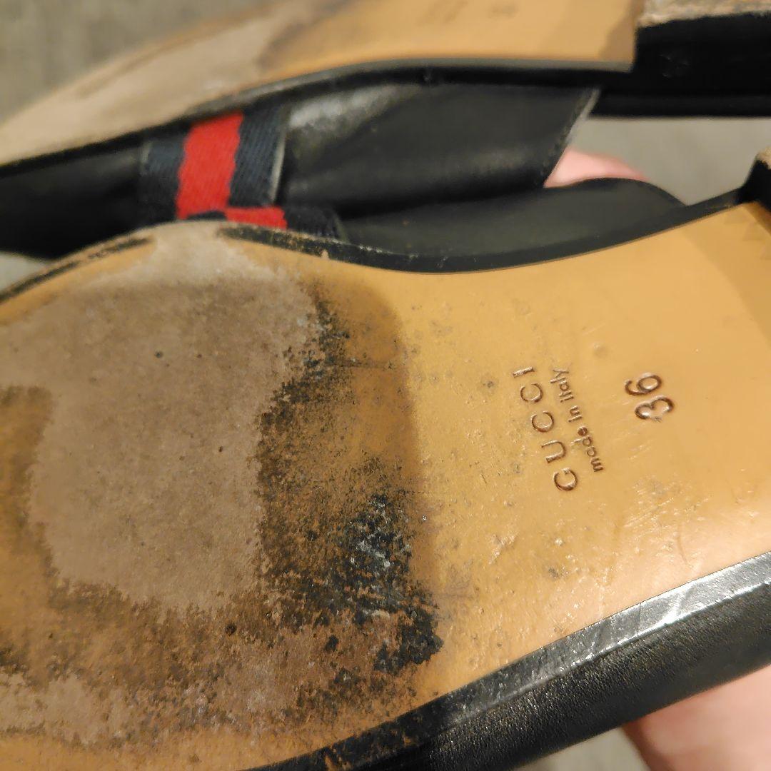 Gucci ローファー　サンダル　23 値下げ不可