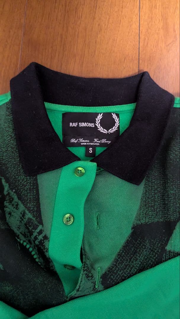 FRED PERRY×RAF SIMONS 長袖ポロシャツ