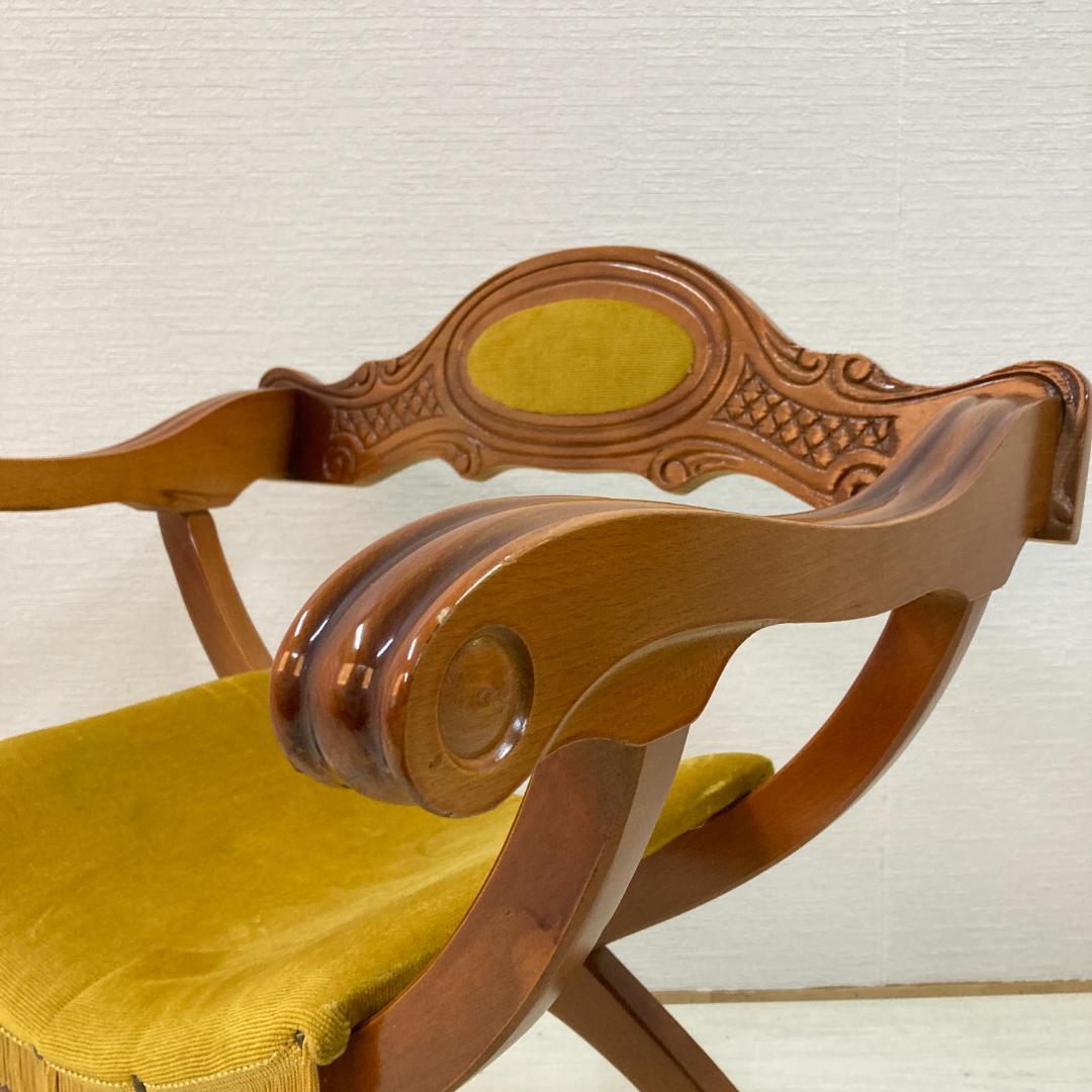 サヴォナローラチェア　アームチェア　椅子