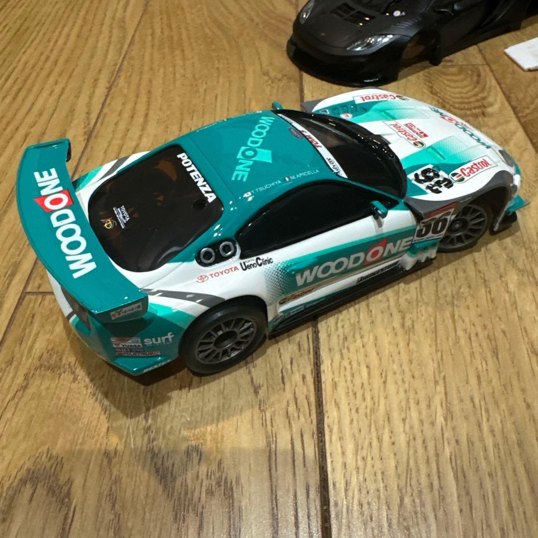 動作確認済　京商ミニッツレーサー カストロール スープラ ウッドワン　プロポ付