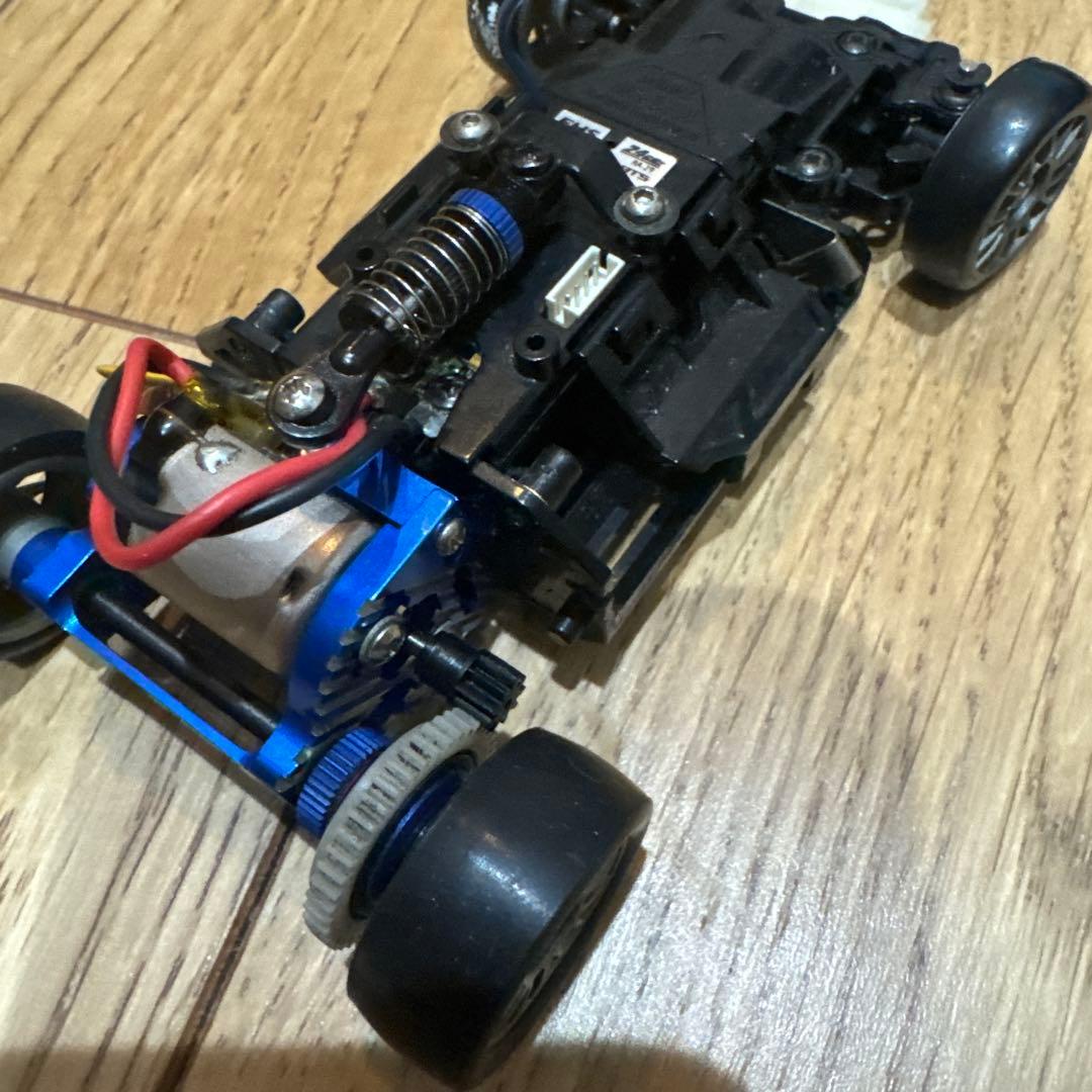 動作確認済　京商ミニッツレーサー カストロール スープラ ウッドワン　プロポ付
