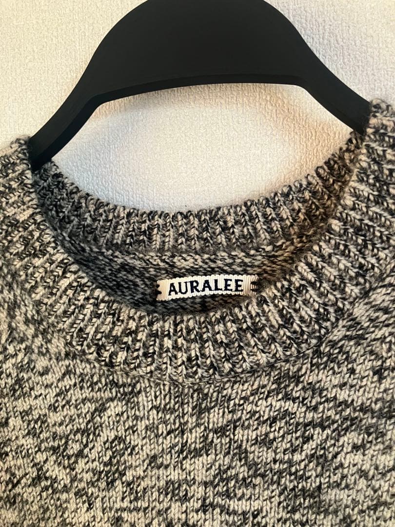 AURALEE BABY CASHMERE KNIT 5 100%カシミヤ
