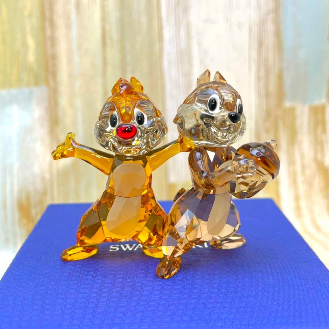 チップとデール リス スワロフスキー SWAROVSKI クリスタルガラス