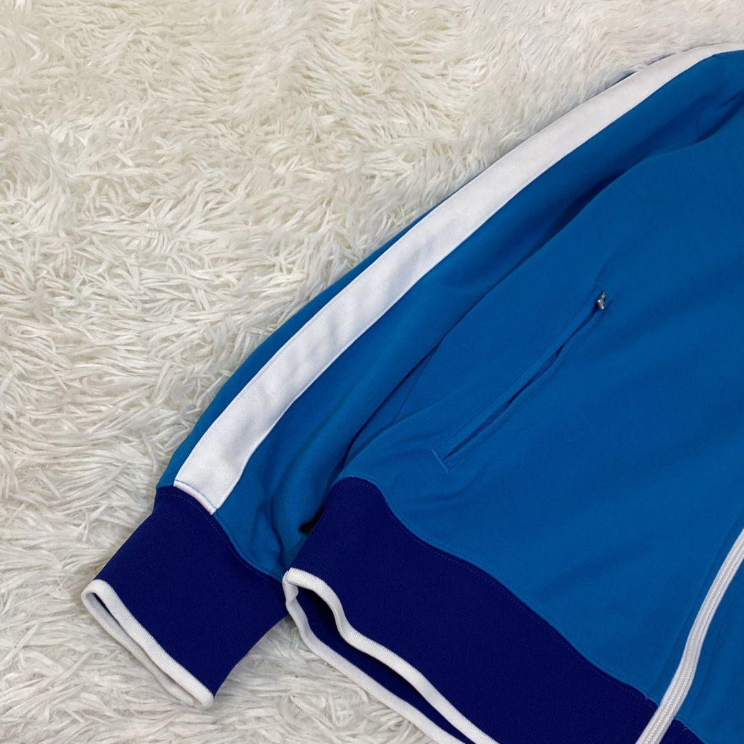 極美品 NIKE ナイキ トラックジャケット ジャージ ハイネック ブルー M