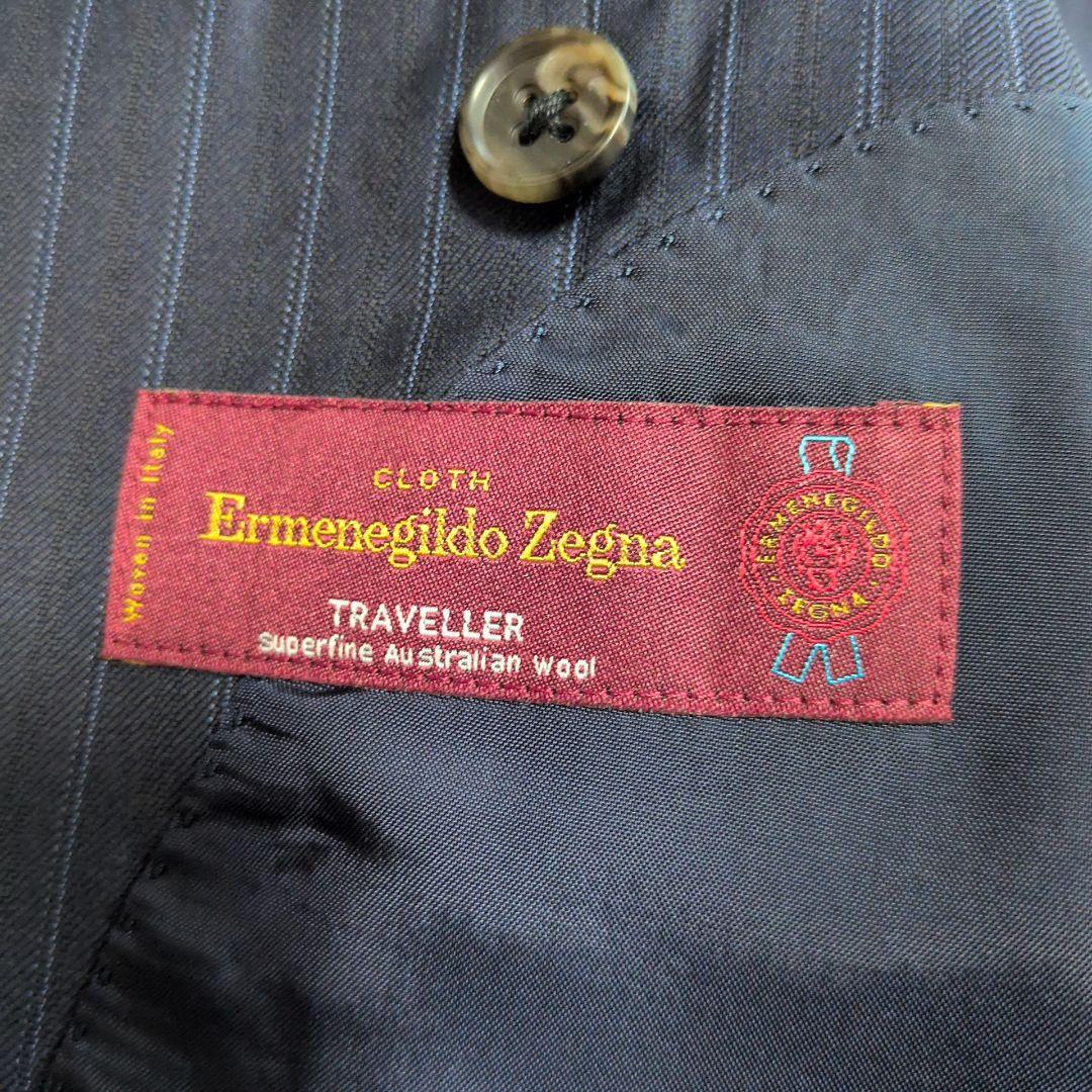 【未使用級】ゼニア　スーツ上下　ロイヤルスタイル　トラベラー