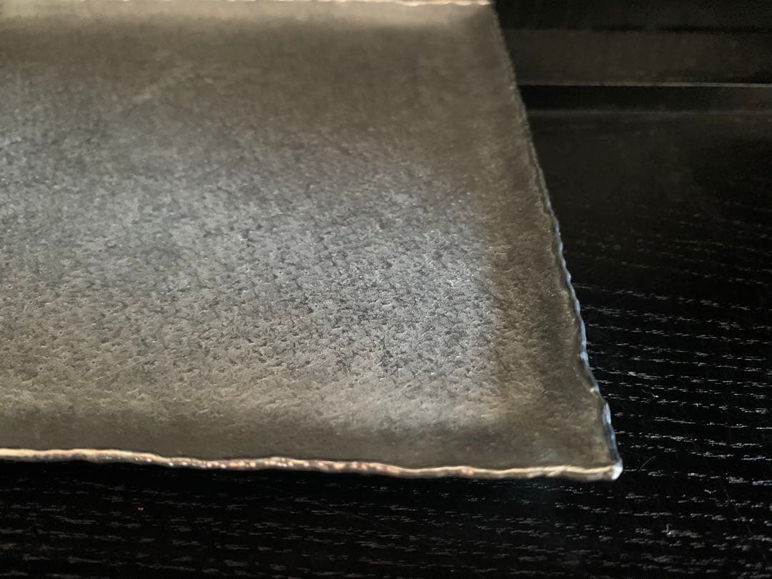 京都清課堂　錫　薄氷皿6寸
