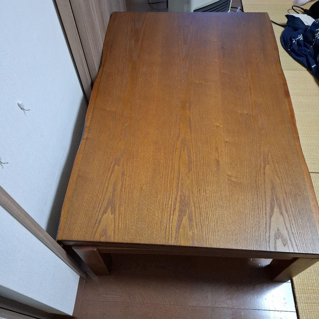 タモ材こたつテーブル120×80
