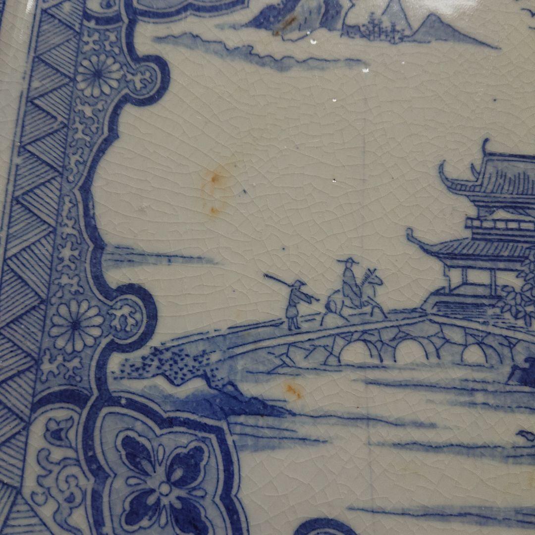 古道具骨董大皿アンティーク