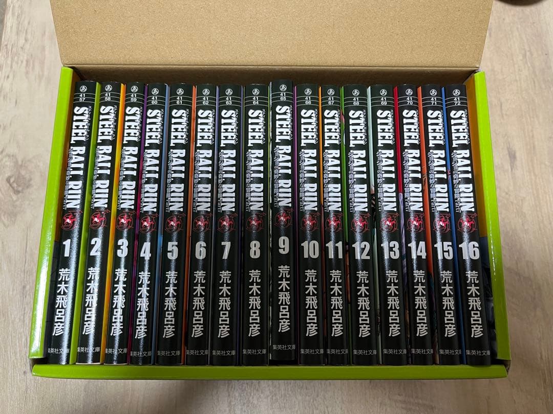 STEEL BALL RUNジョジョの奇妙な冒険 Part7（全16巻セット）