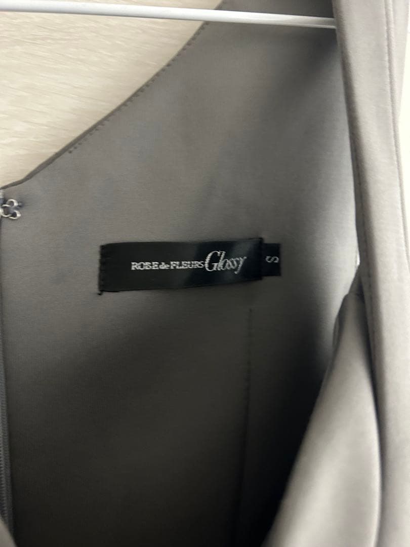 美品 ローブドフルール ドレス キャバ ミニ グロッシー