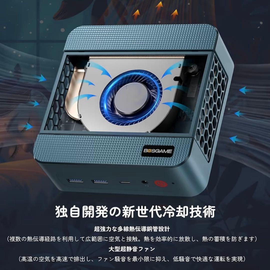 Intel Core i7-12700H ミニPC 512GB SSD