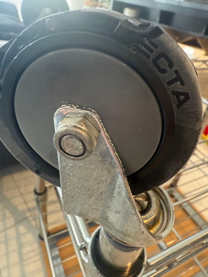 ERECTA ホームワゴン　ウッドシェルフ　約60cm x 35cm