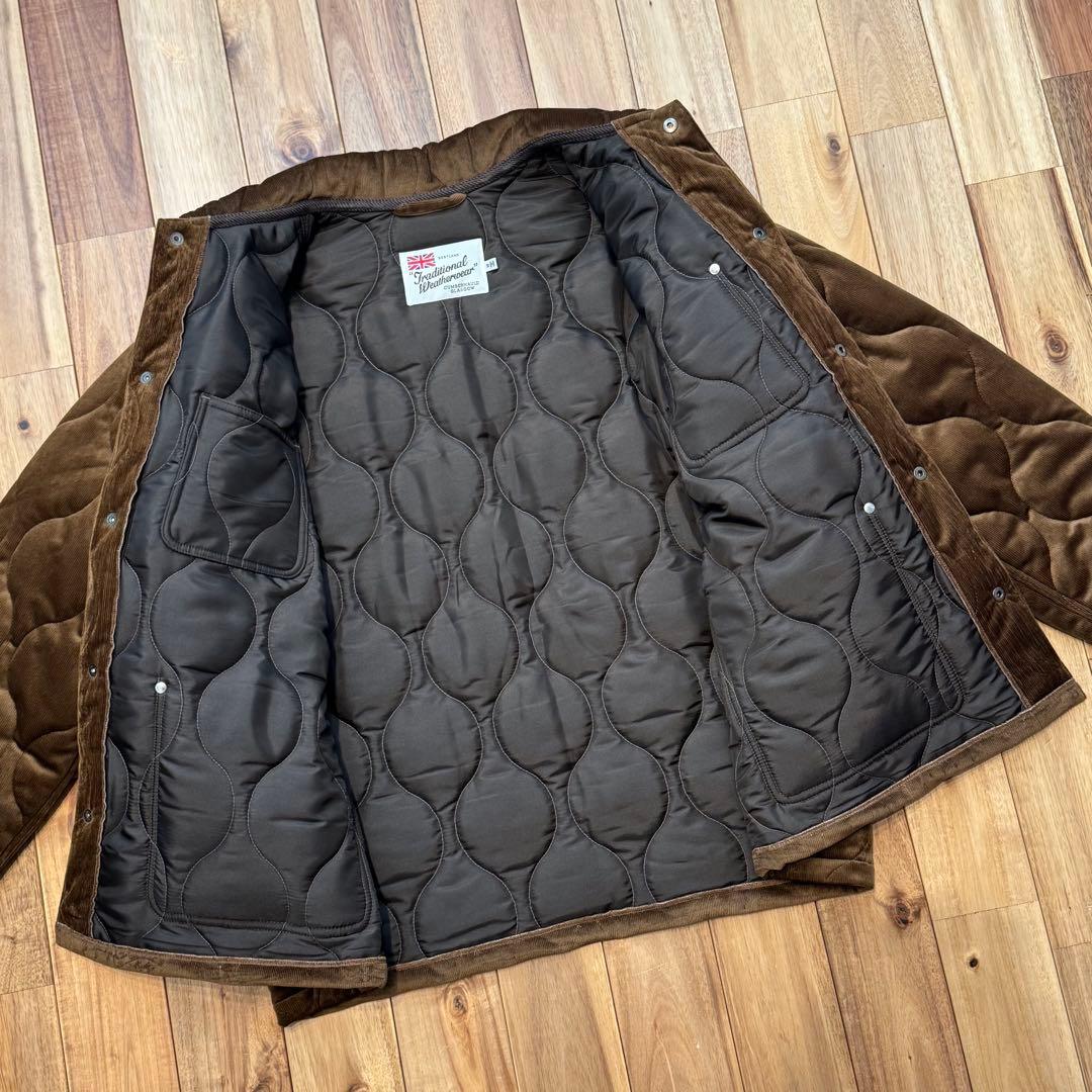 トラディショナルウェザーウェア　ユニオンカバーキルト201 キルティング 38