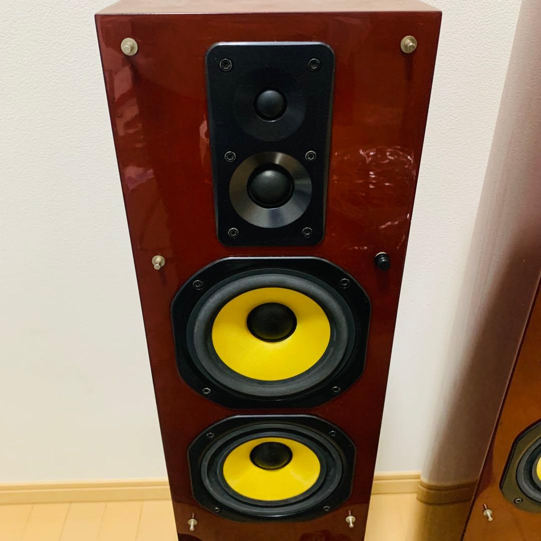 【美品】DENON SC-T55XG トールボーイスピーカー ペア　ベース付