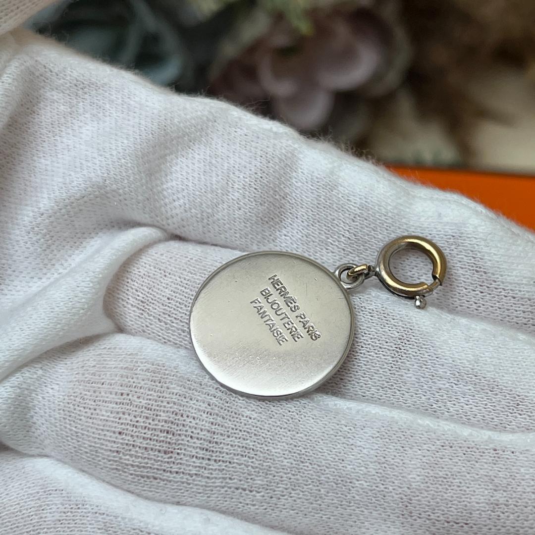 エルメス HERMÈS セリエモチーフ ペンダントトップ チャーム シルバー