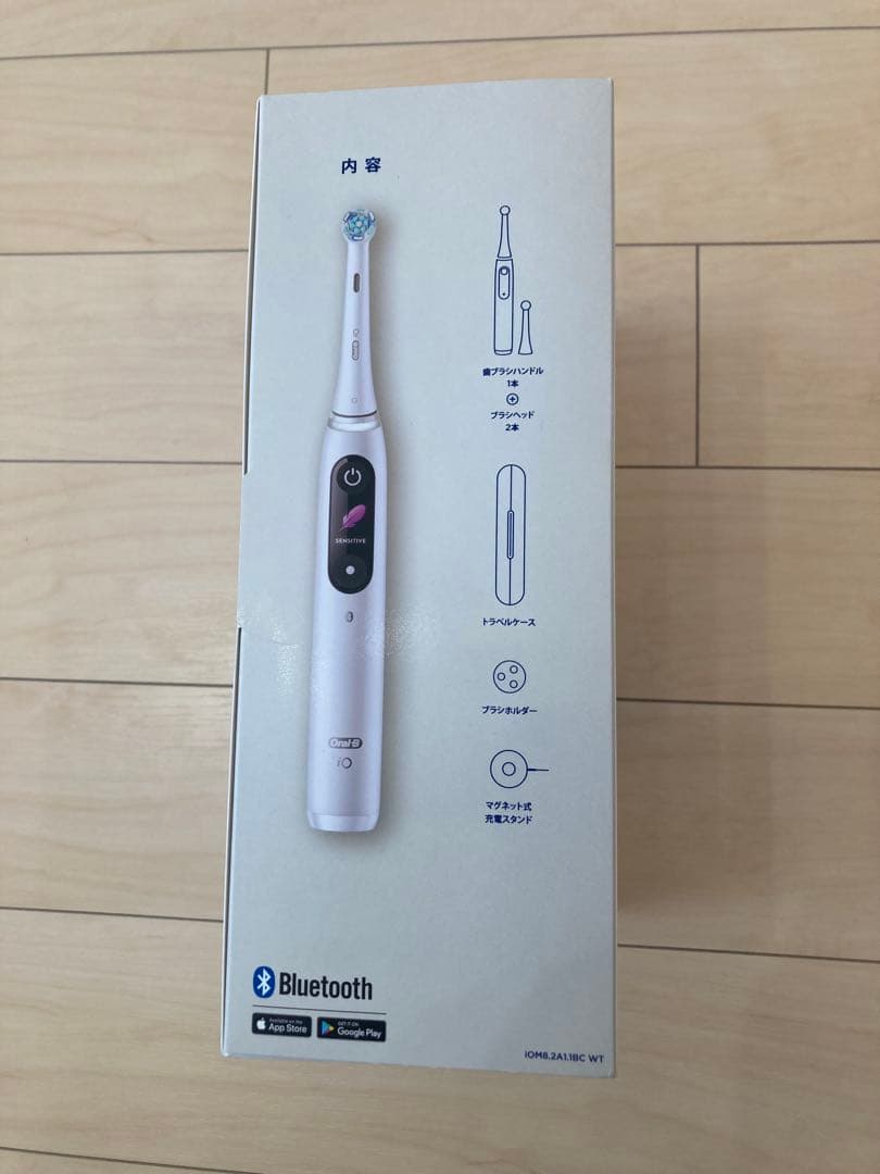 電動歯ブラシ Oral-B（オーラルB） iO8 ホワイトアラバスター