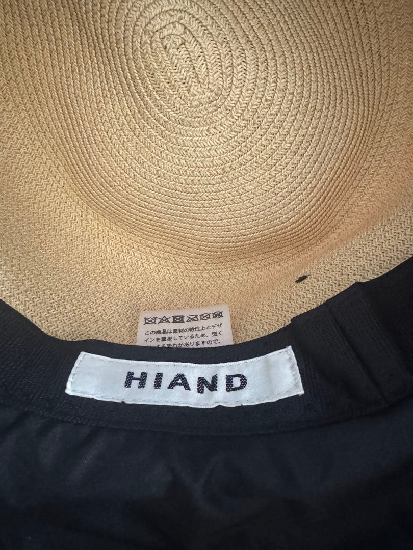 遮光付きカサブランカHAT ハイアンド　HIAND