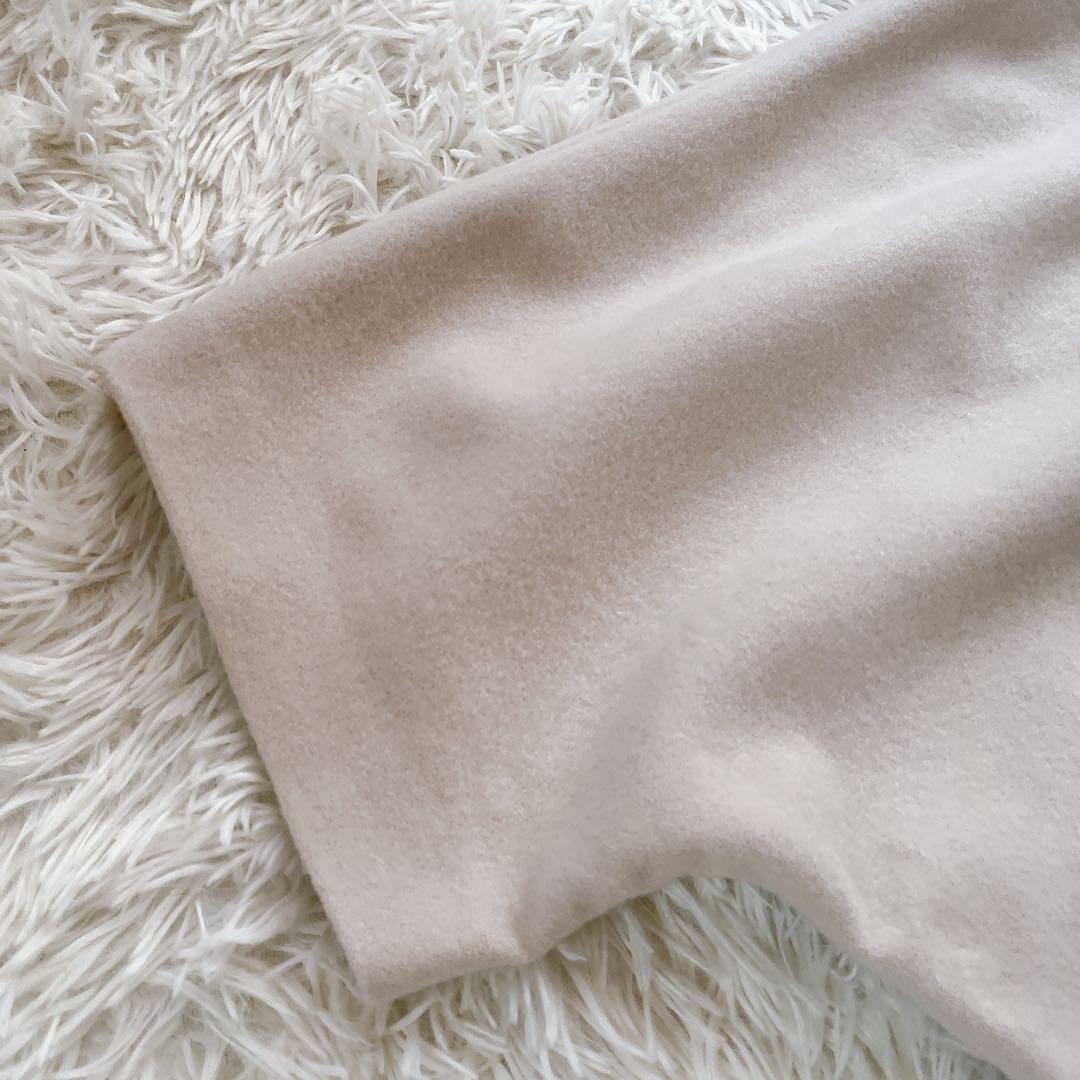 極美品✨25aw♡BEARDSLEY ウールポンチョコート アイボリー Fサイズ