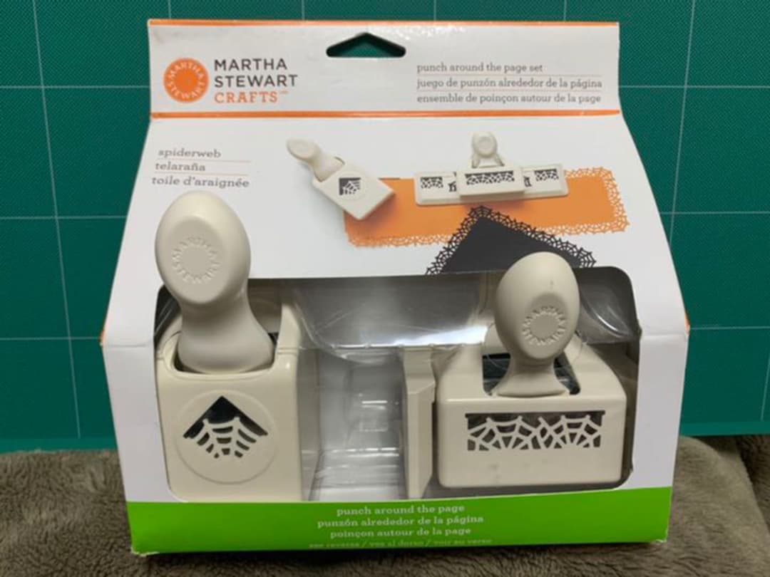 マーサスチュワート クラフトパンチ ハロウィン クモ 蜘蛛の巣