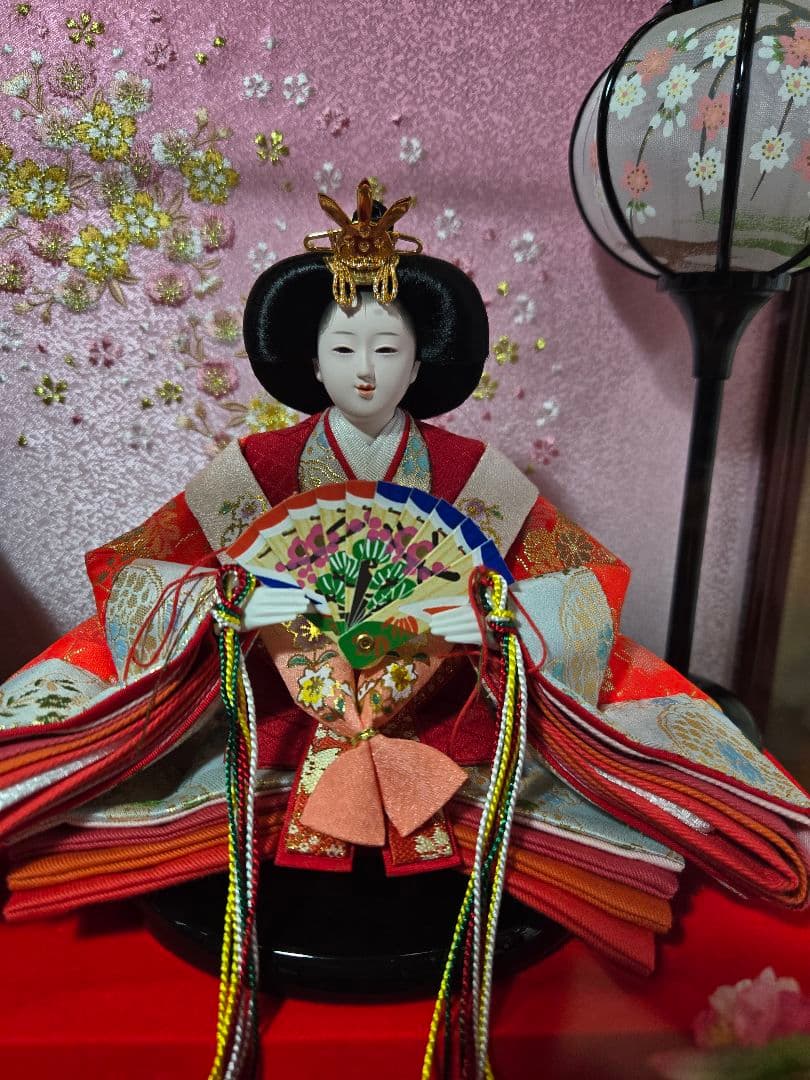 【一点限り】雛人形 ケース飾り　K27