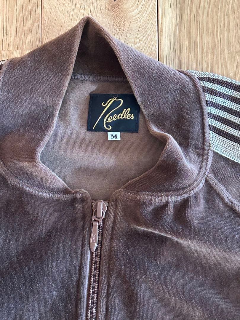 Needles トラックジャケット ブラウン ベロア 22aw Mサイズ