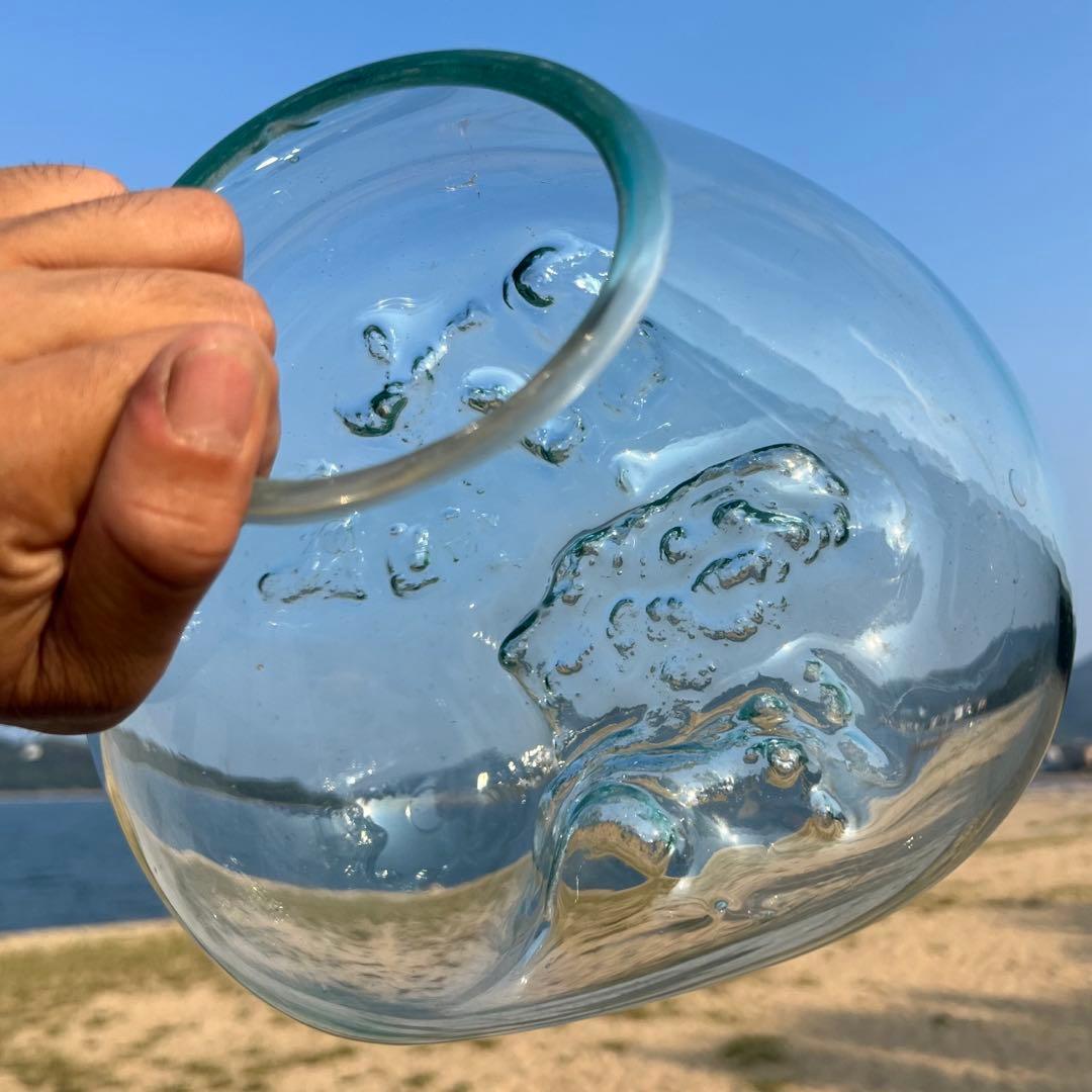 流木ガラスオブジェ特大H 花瓶 金魚鉢 テラリウム フラワーポット 水槽 アート