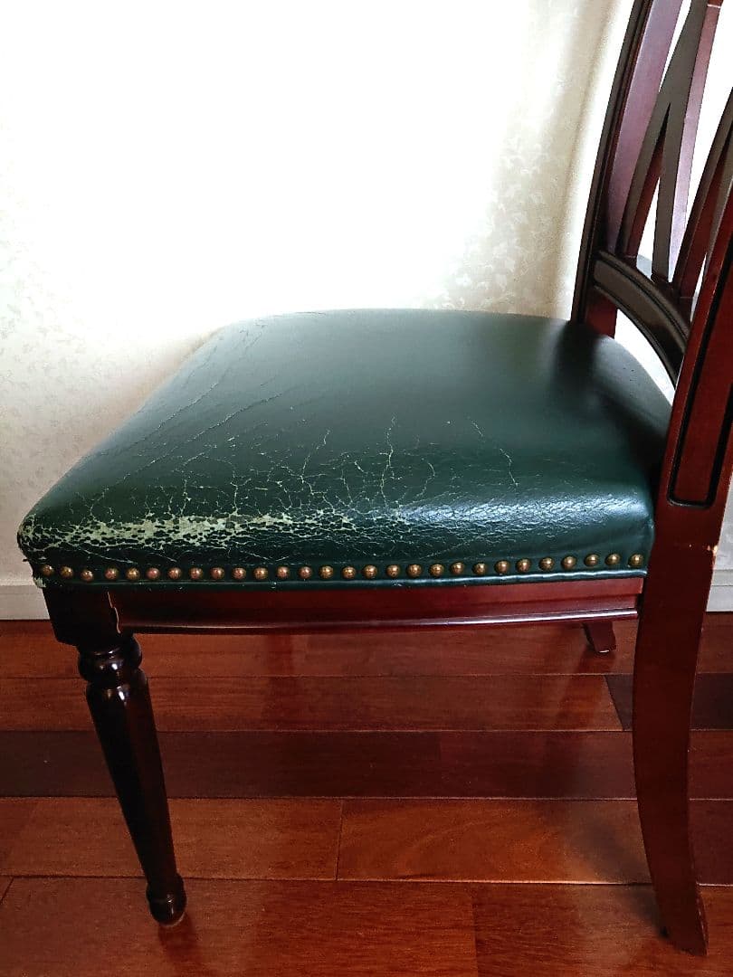 ダイニングチェア マルニ KENT-COURT 本革 疵多い たのメル便